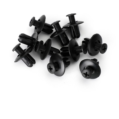 10x 8mm fairing clip screw - 10x,