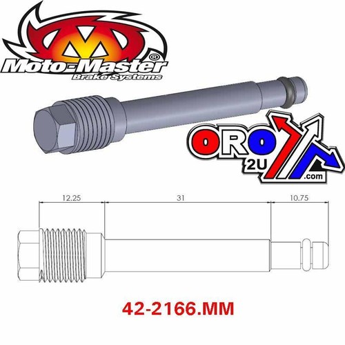 Brake pad pin - pad, front