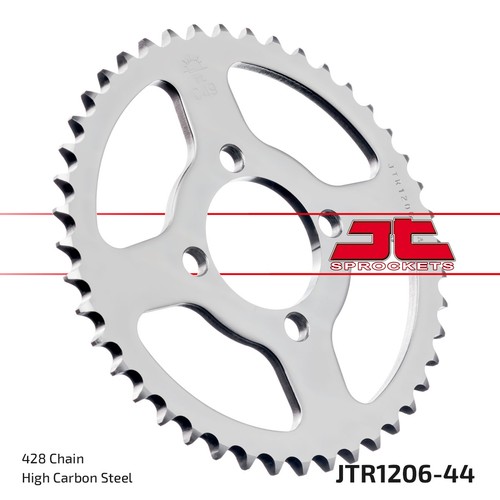 Rear sprocket tooth pitch - 44,