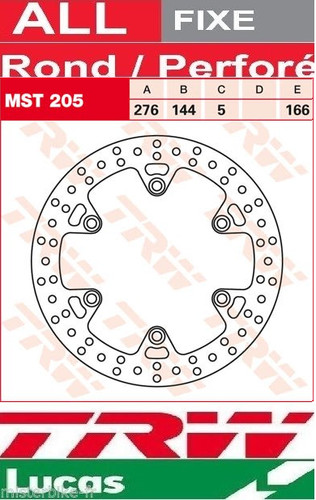 Trw lucas mst205 steel - trw,