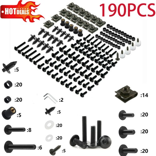 190pcs set complete - 190pcs/set, motorcycle