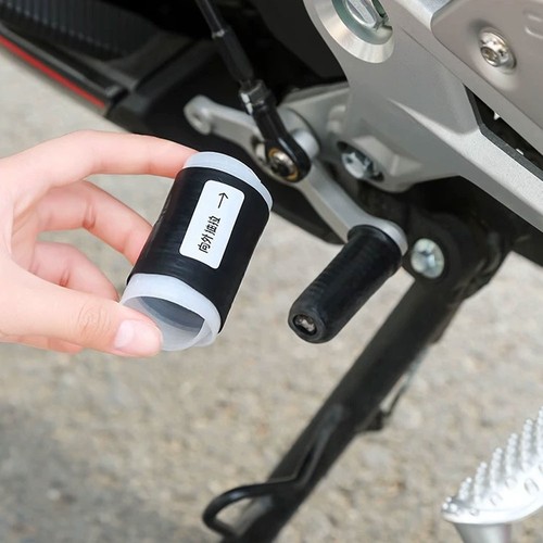 2pcs black motorcycle parts - motorcycle,
