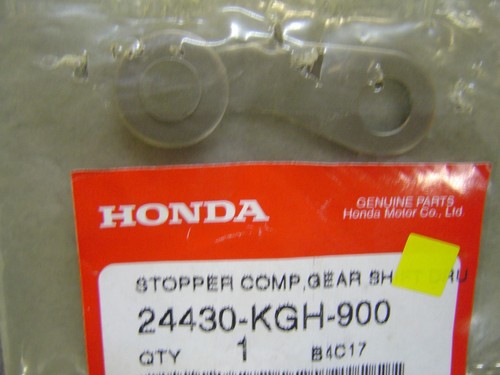 Cbr125r selector lock - cbr125r, 04/06