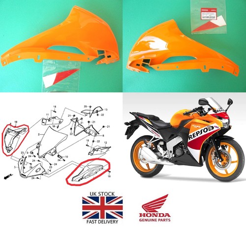 Honda cbr 125 fairing left - cbr,