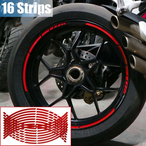 16pcs red reflective stickers - 16pcs,